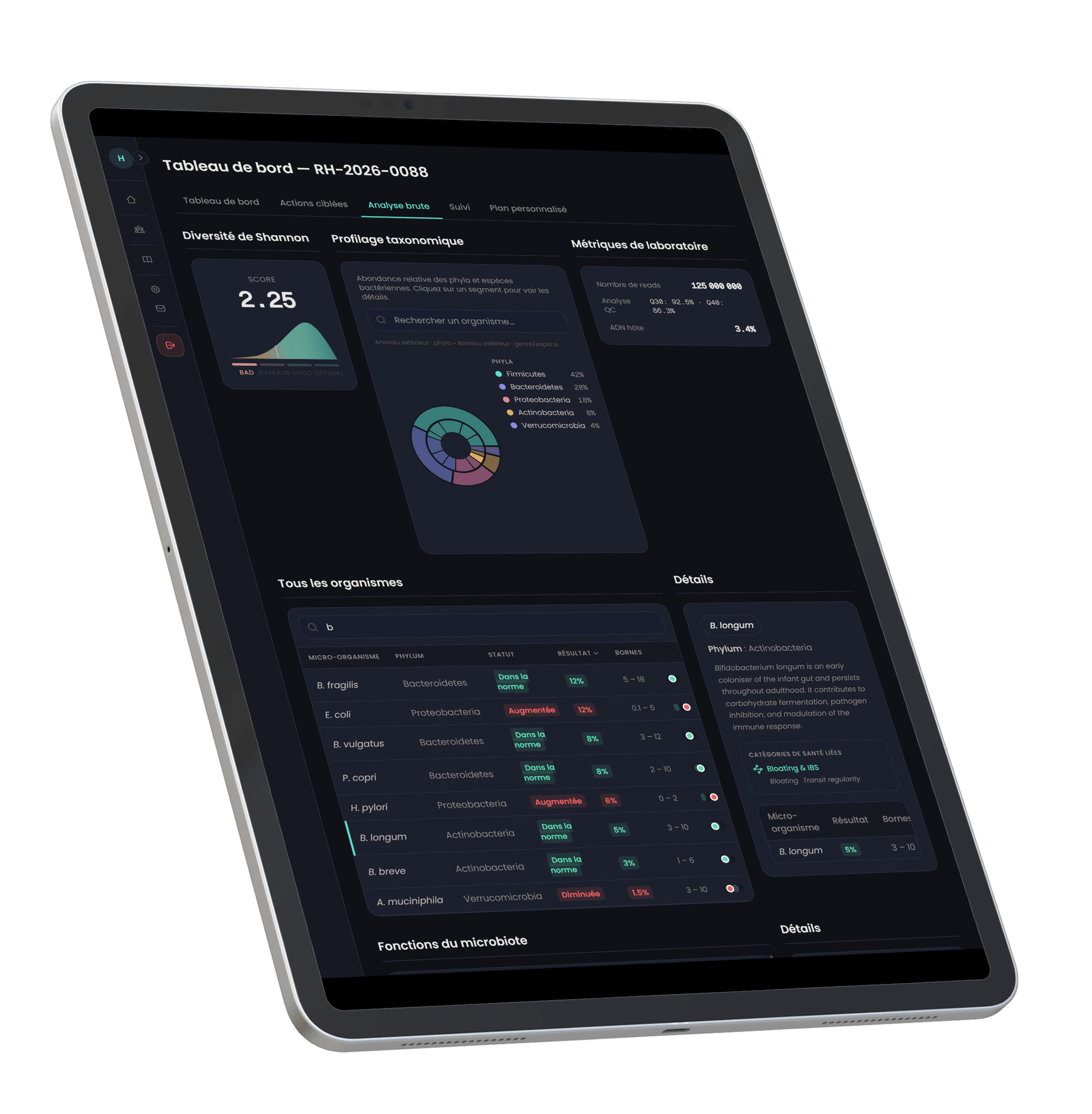Auriome practitioner dashboard preview